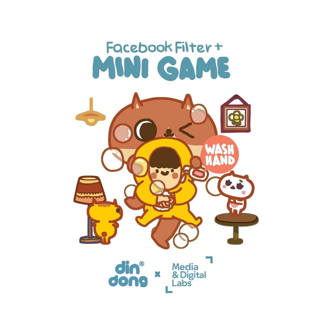 Case: DinDong — Facebook & Instagram AR filter campaign